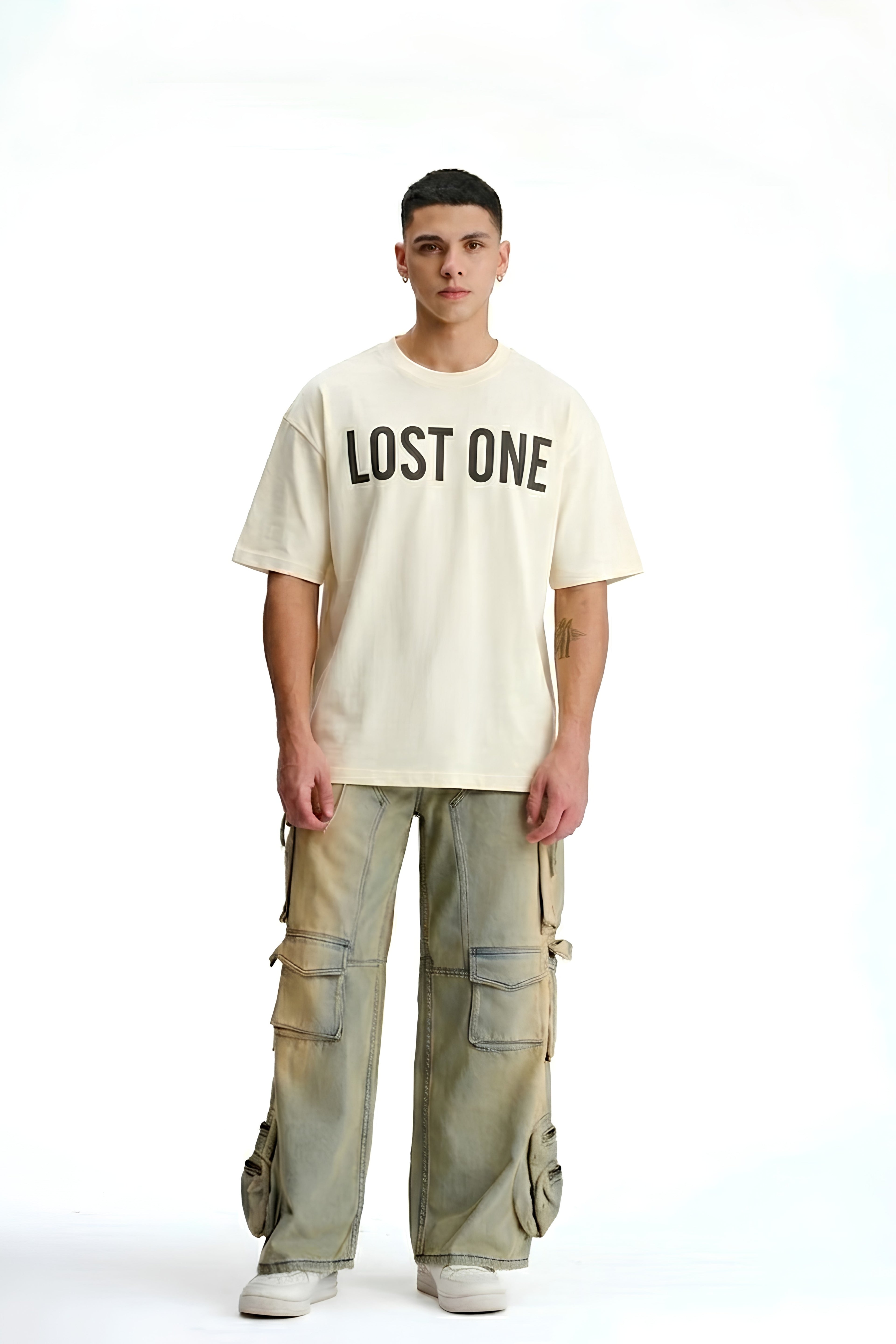 Butter Yellow Oversized T-Shirt - EKVER Lost One Heavyweight