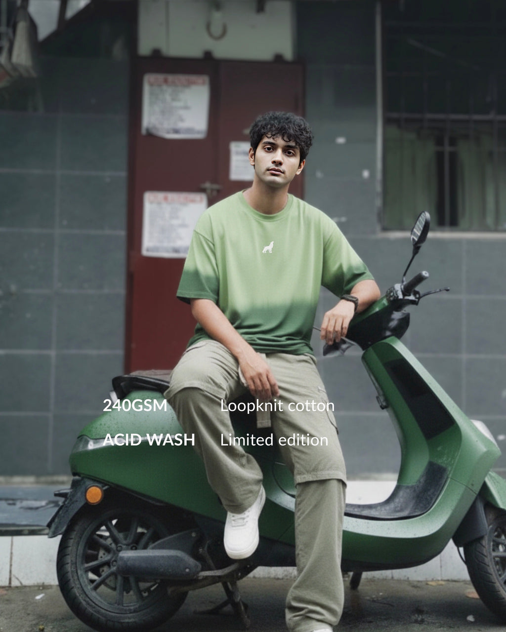 Alpha Green Unisex Oversized T-Shirt