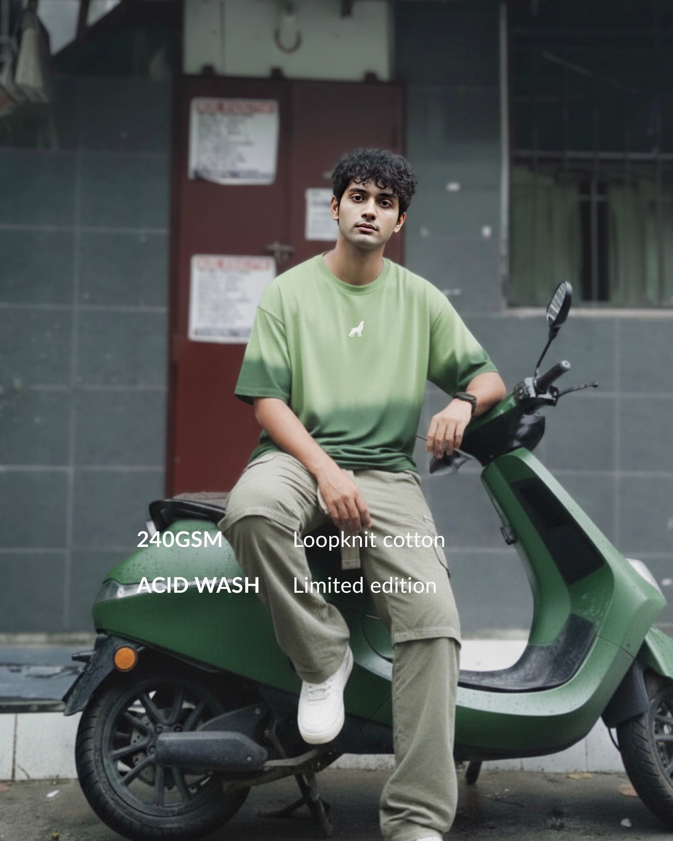 Alpha Green Unisex Oversized T-Shirt