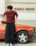 Monarch Maroon Unisex Oversized T-Shirt