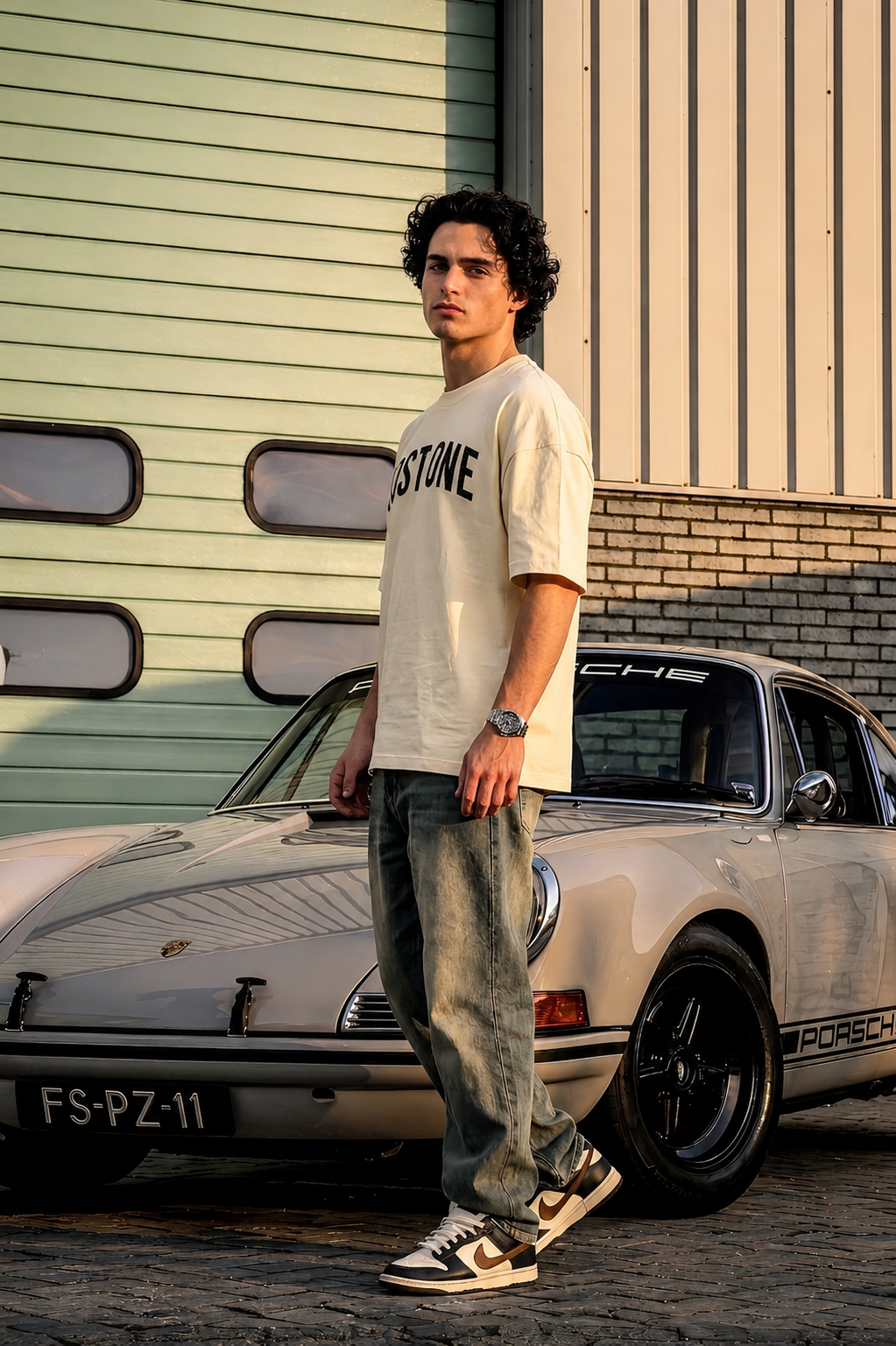 Butter Yellow Oversized T-Shirt - EKVER Lost One Heavyweight